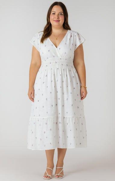 Dex Wrap Mini Dress