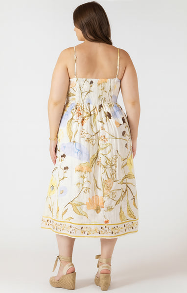 Dex Smock Midi Dress