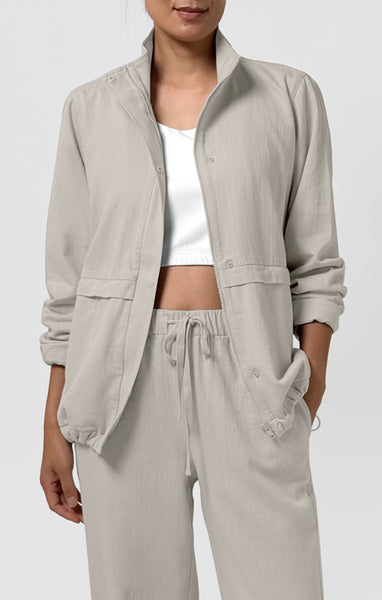 (Pre-Order) Eileen Fisher Zip-Up Jacket