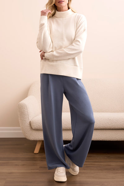 Tribal Funnel Neck Top