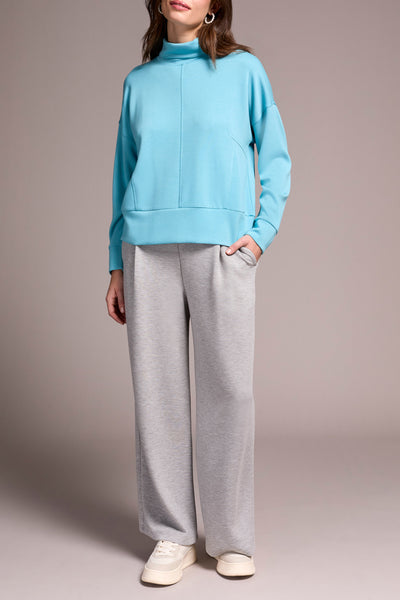 Tribal Funnel Neck Top