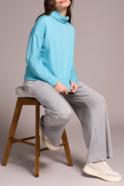 Tribal Funnel Neck Top
