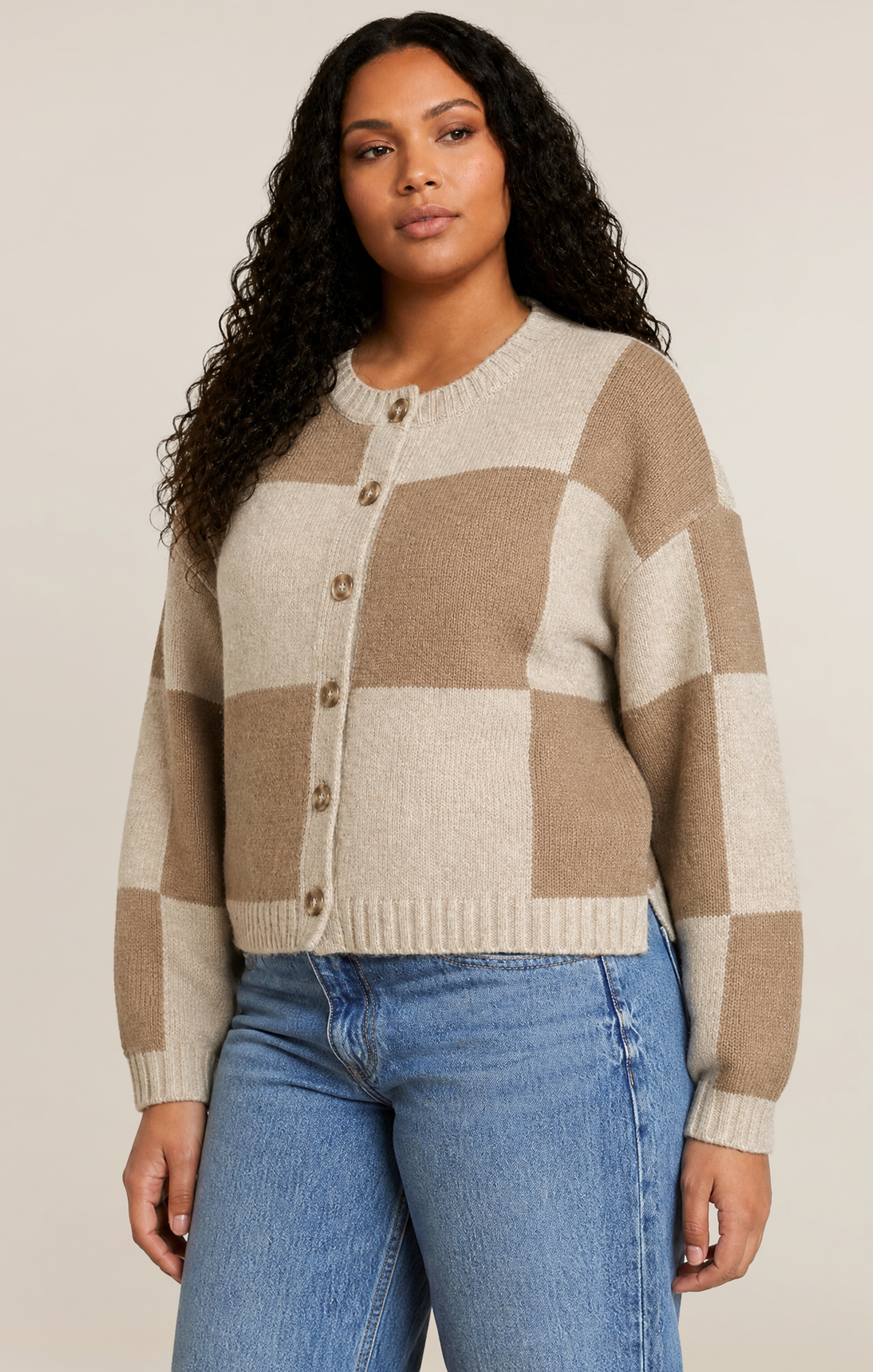 Dex Colourblock Cardigan