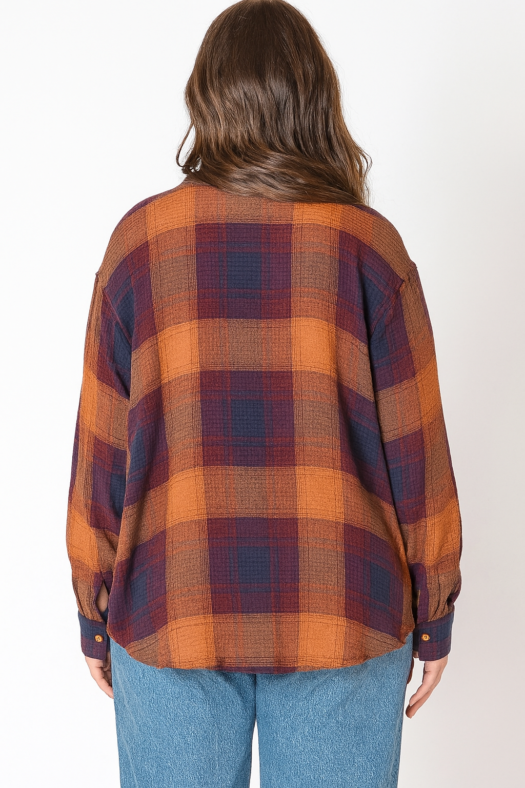 Dex Textured Plaid Shirt