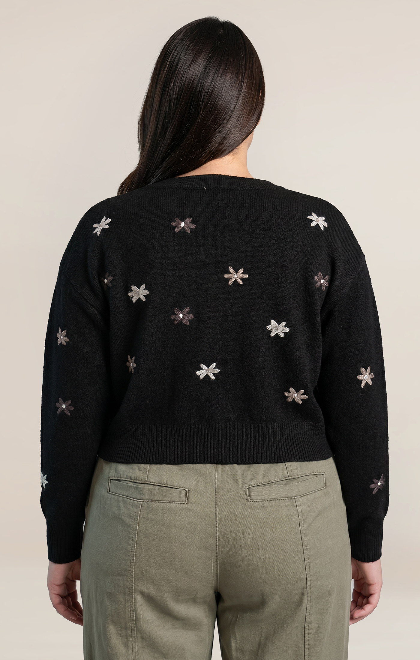 Dex Embroidered Cardi