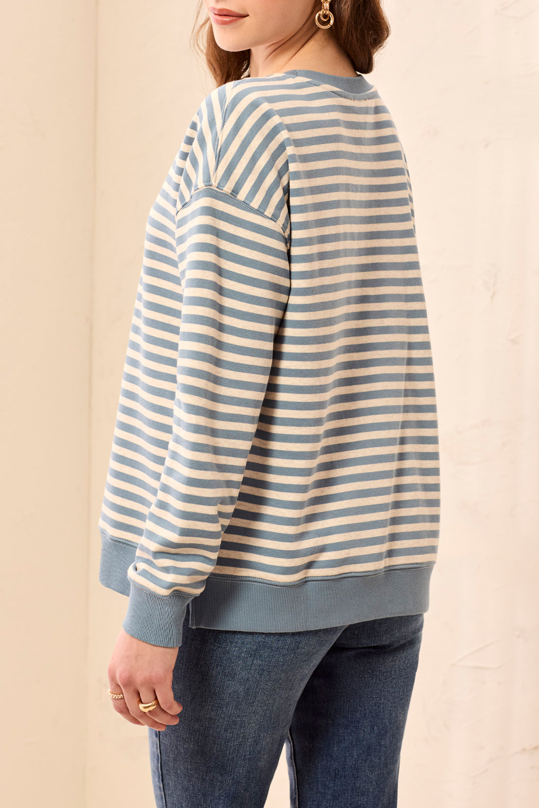 Tribal Stripe Sweatshirt