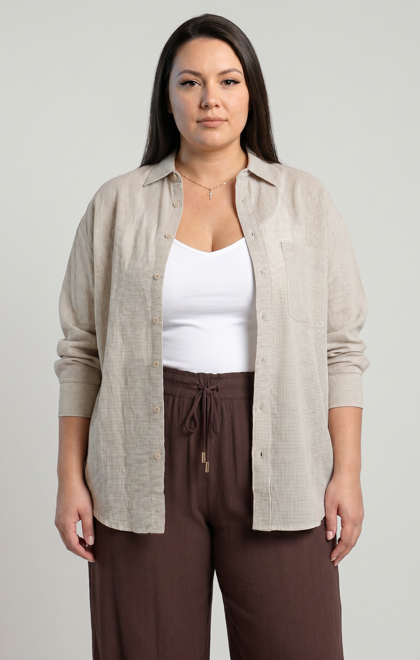 Dex Oversized Textured Shirt