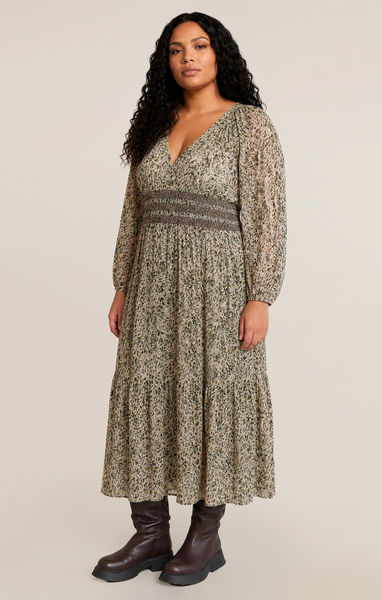 Dex Smocking Waist Dress