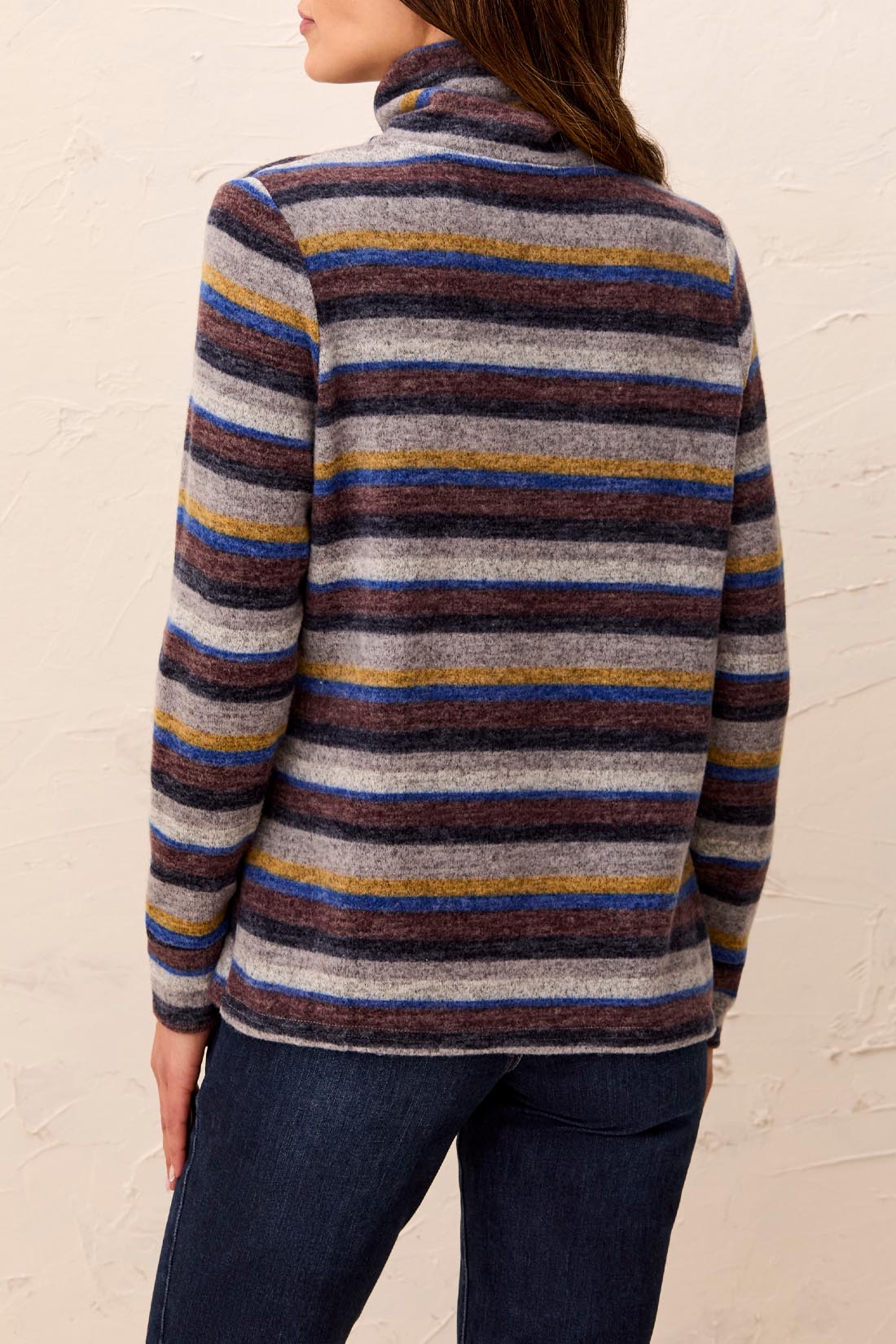 Tribal Funnel Neck Top