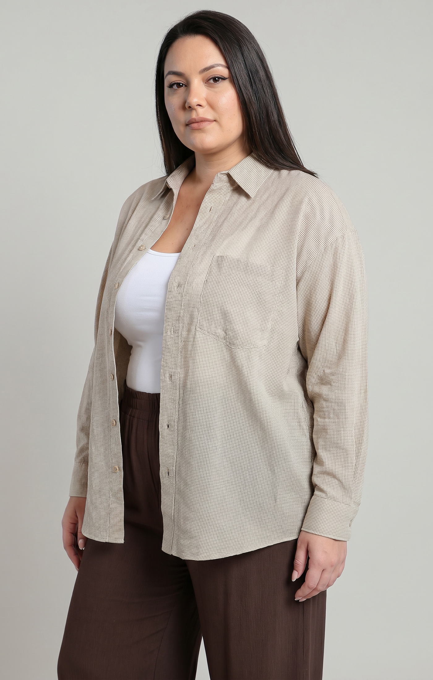 Dex Oversized Textured Shirt