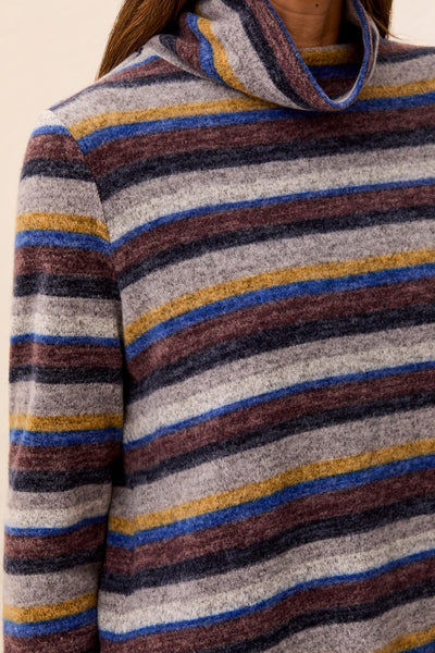 Tribal Funnel Neck Top