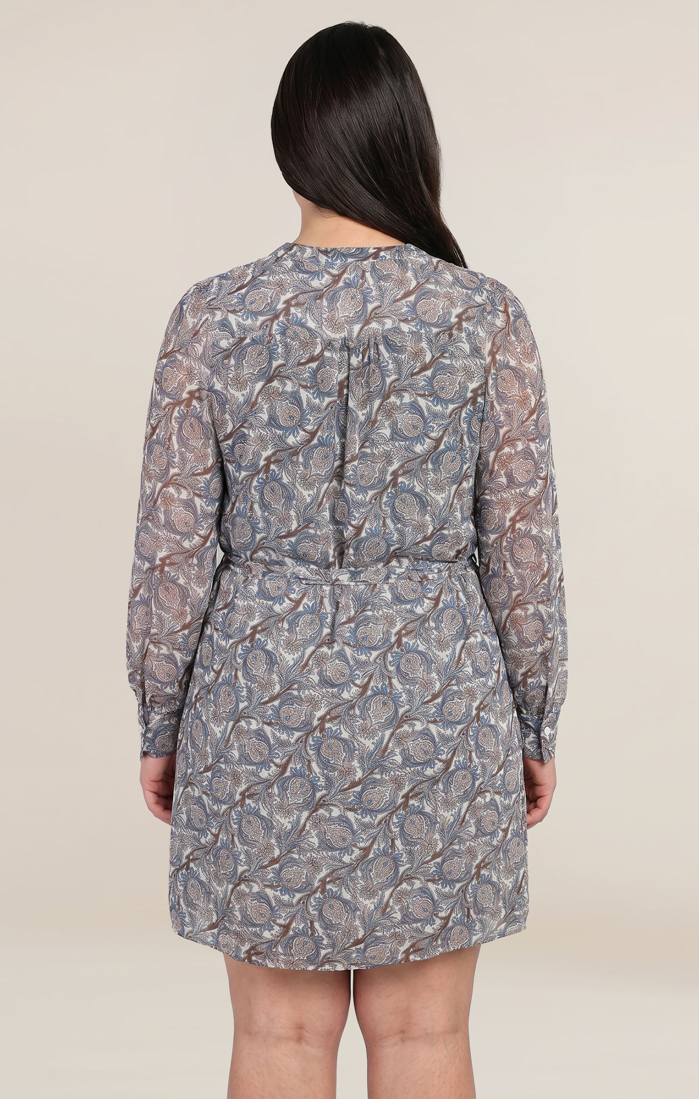 Dex Belt Button Dress