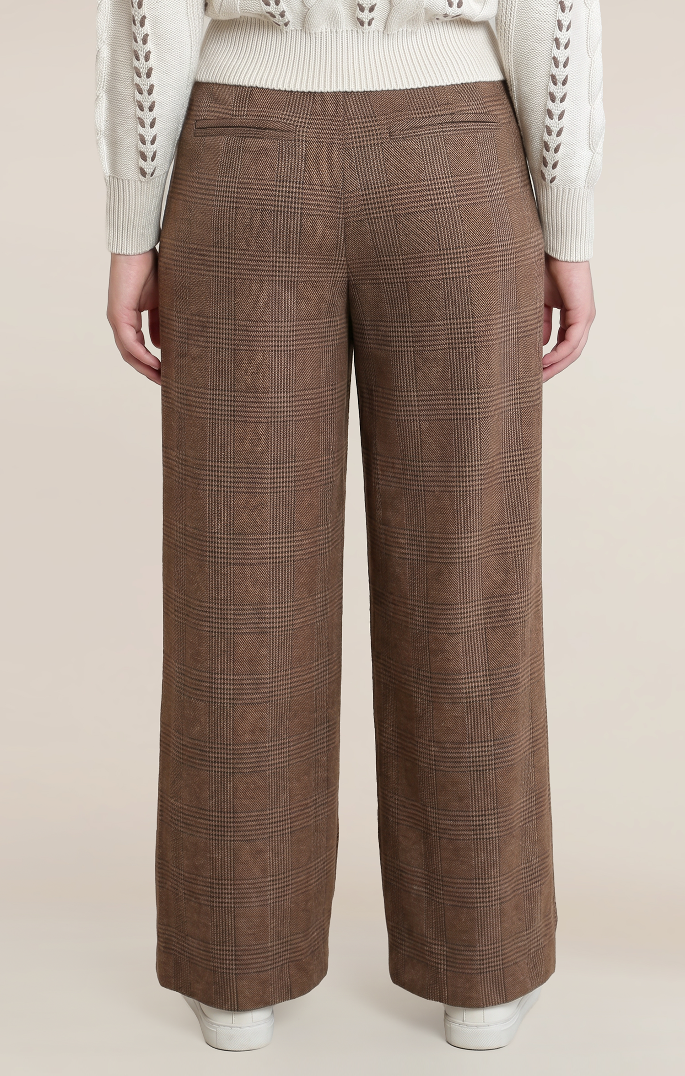 Dex Houndstooth Plaid Pant