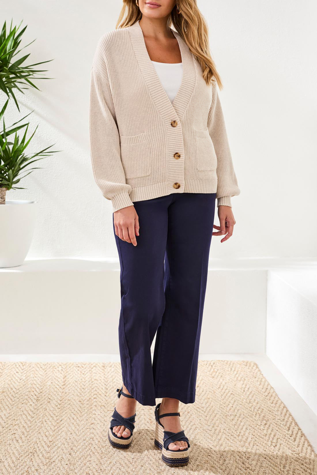 Tribal Long Sleeve Sweater Cardigan