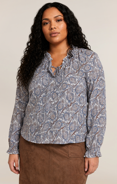 Dex Balloon Sleeve Blouse