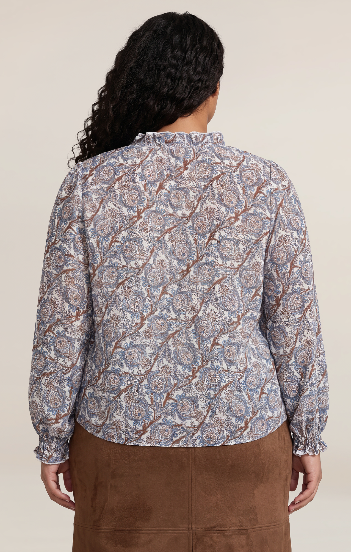 Dex Balloon Sleeve Blouse