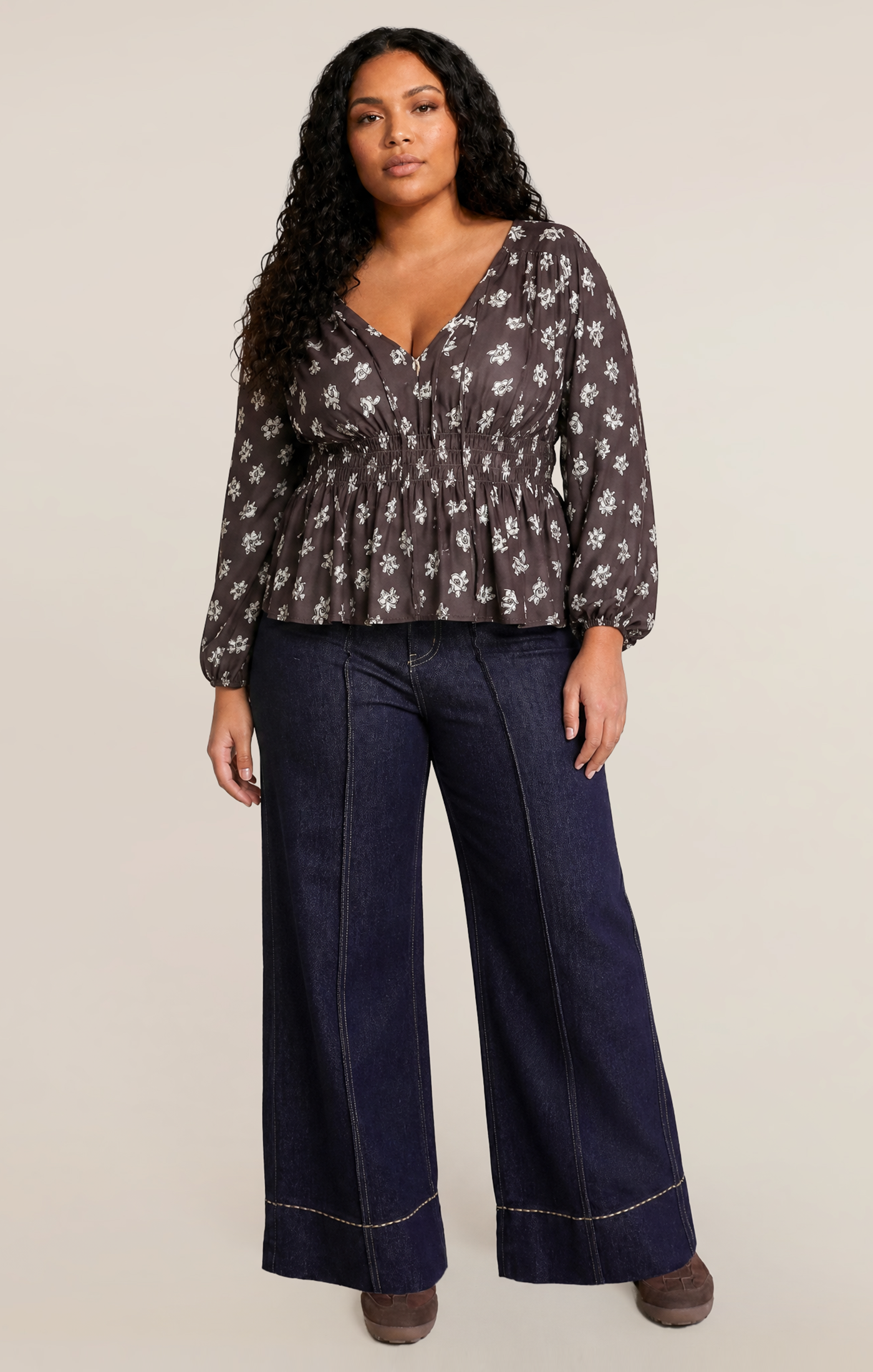 Dex Smocked Blouse