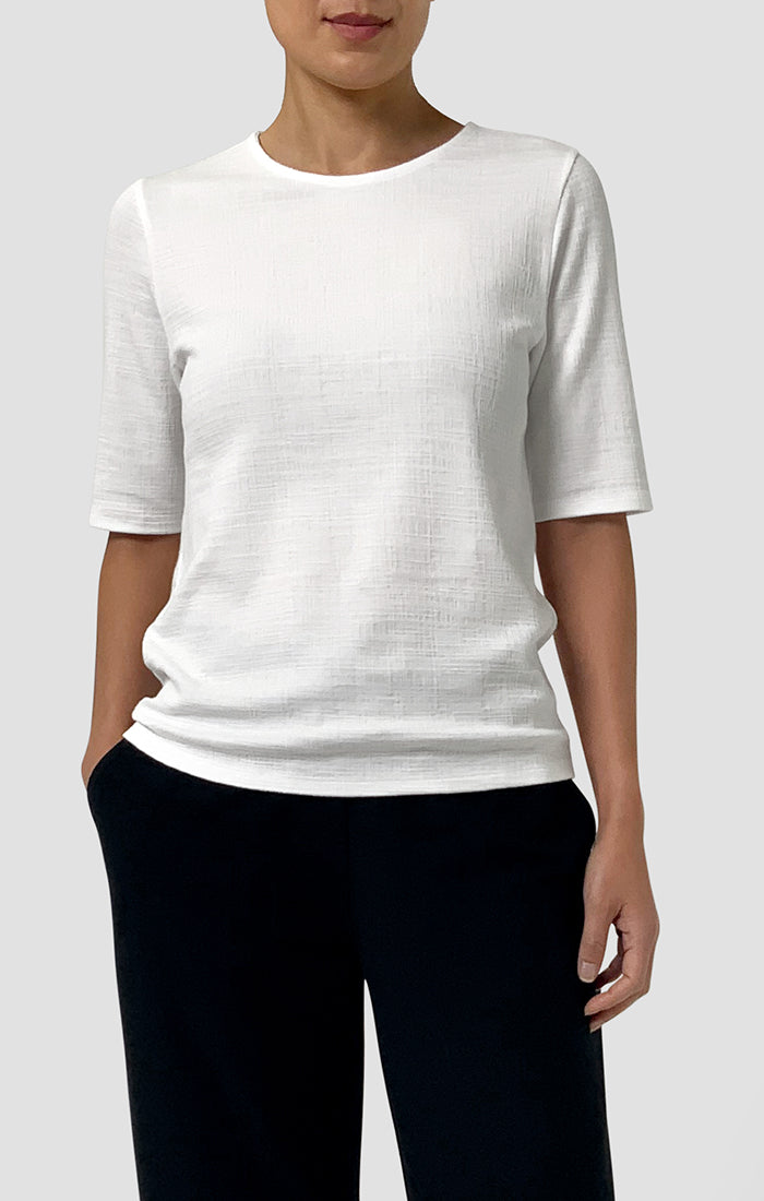 (Pre-Order) Eileen Fisher Crew Neck Top