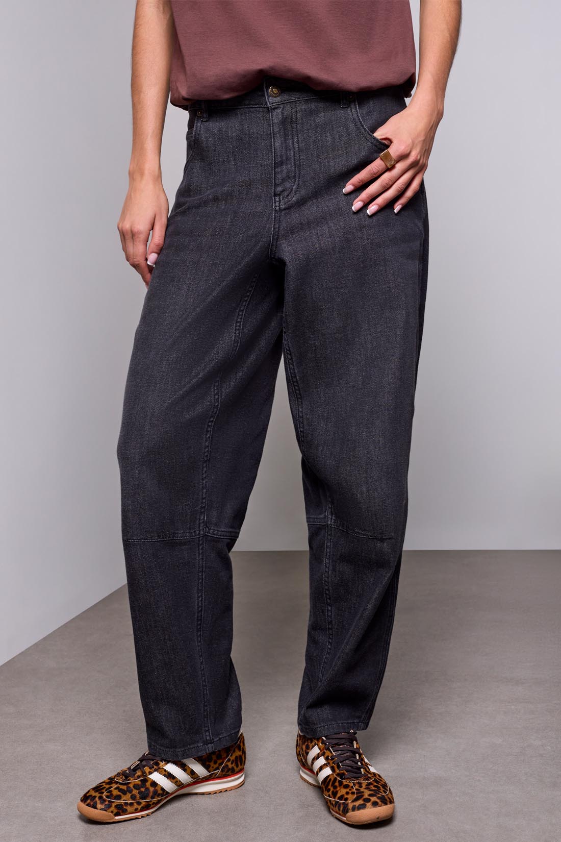 Tribal Audrey Barrel Denim Jeans