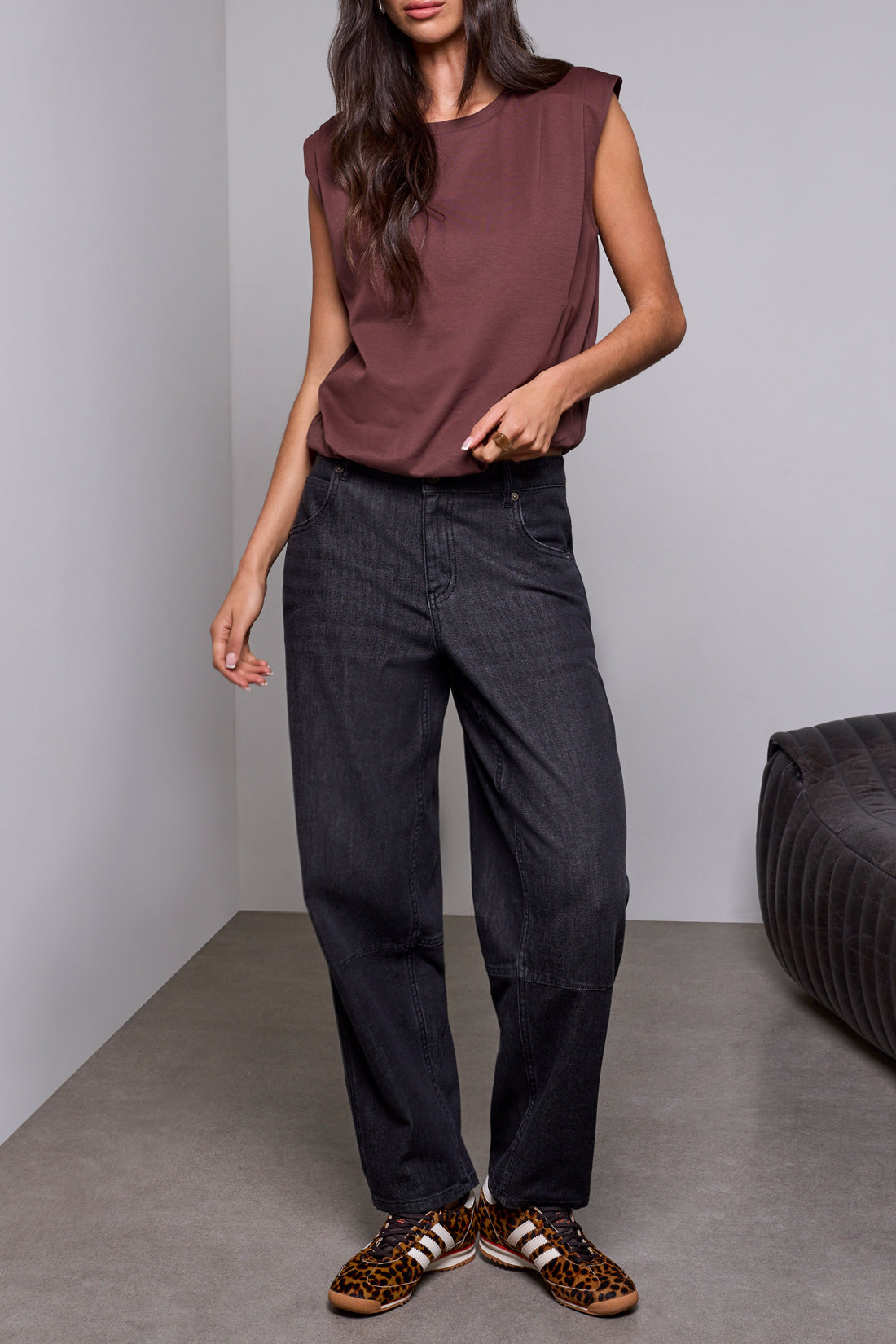 Tribal Audrey Barrel Denim Jeans