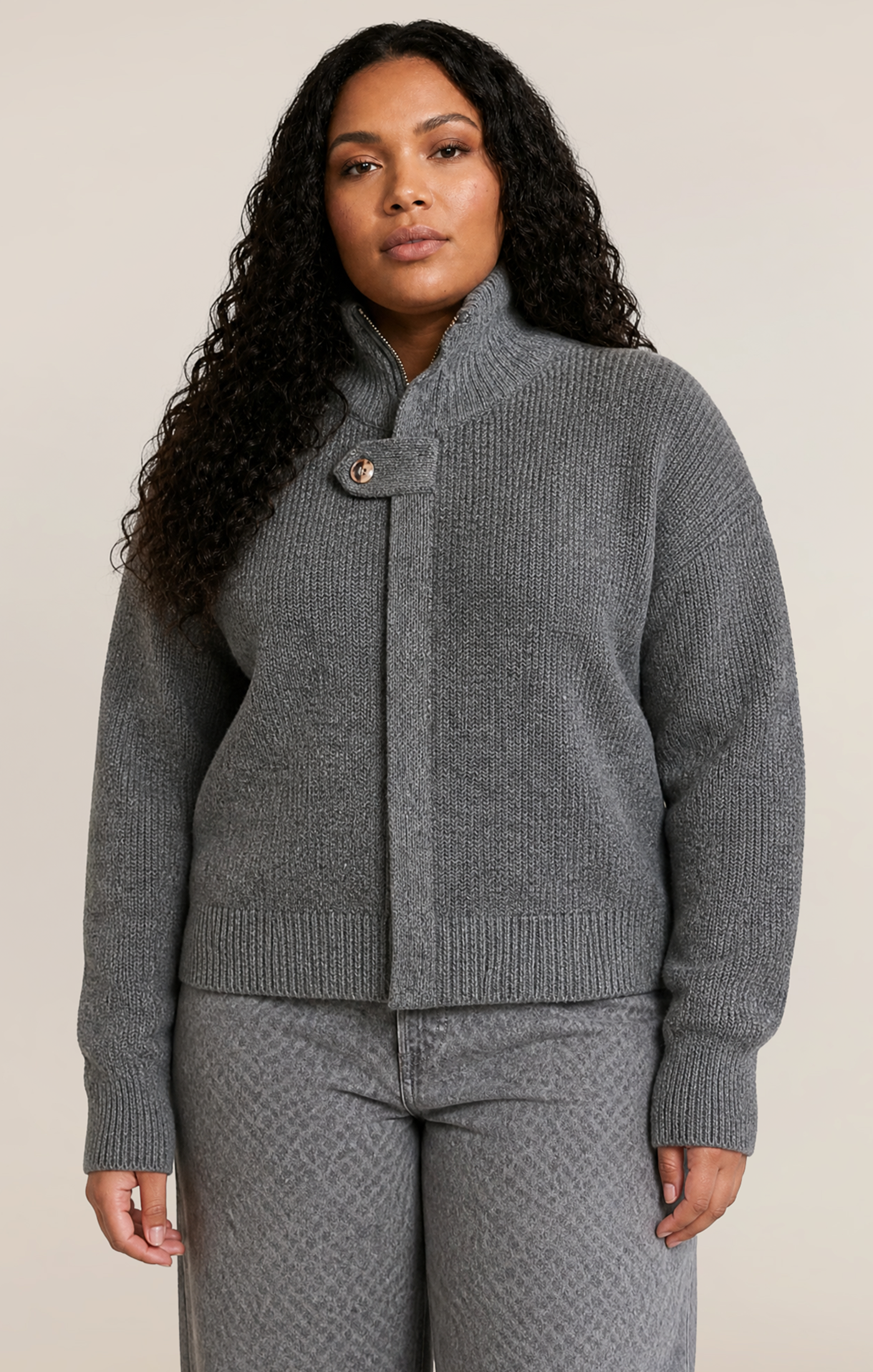 Dex Zip Up Cardigan