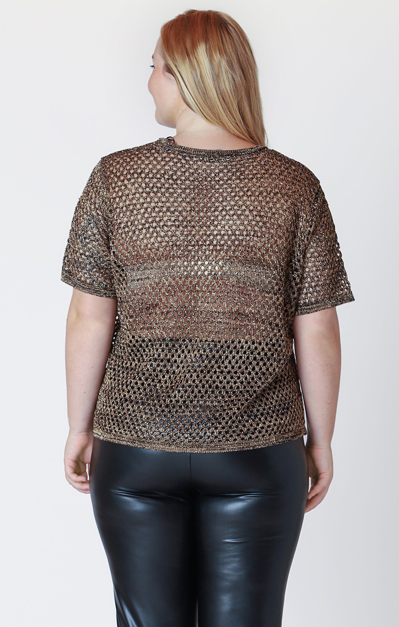 Dex Short Sleeve Sweater Top