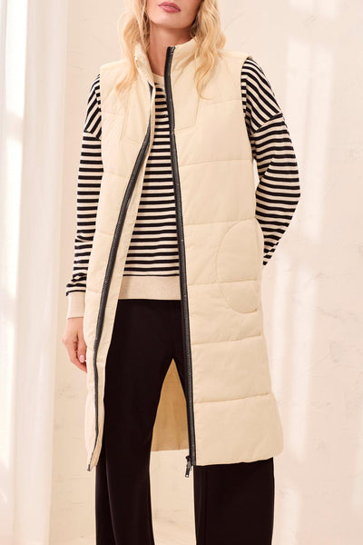 Tribal Quilted Long Vest