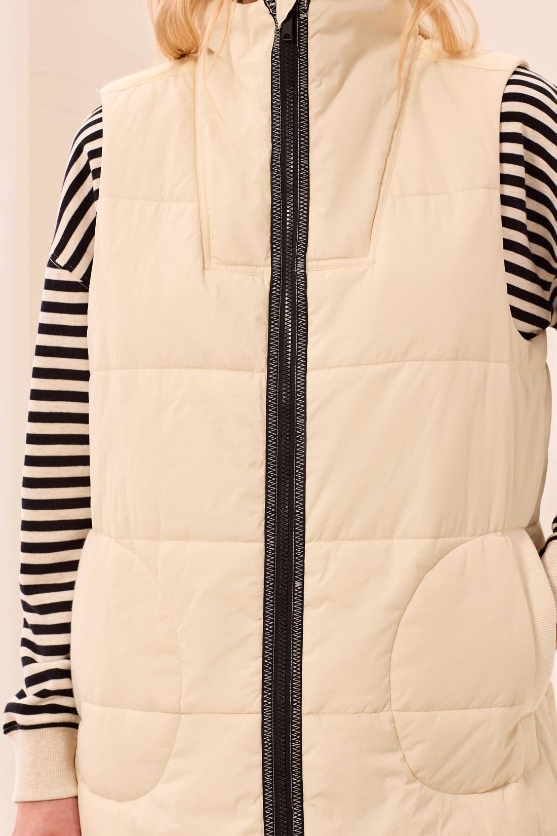 Tribal Quilted Long Vest