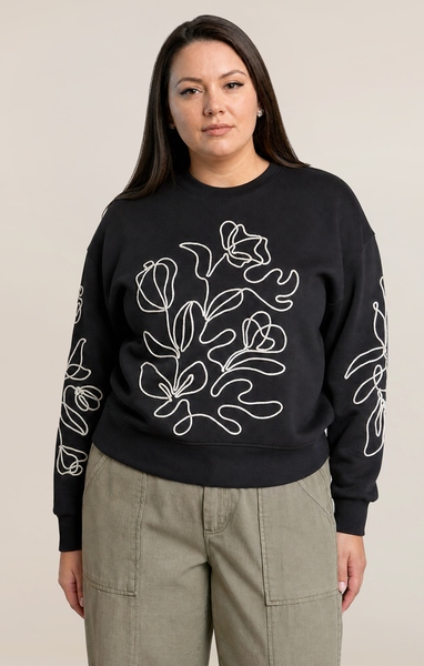 Dex Embroidered Sweatshirt