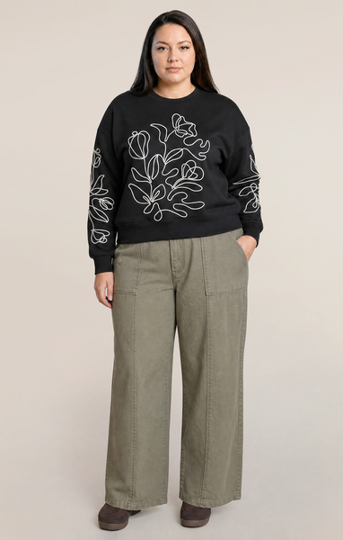 Dex Embroidered Sweatshirt