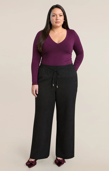 Dex Satin Wide Leg Pant