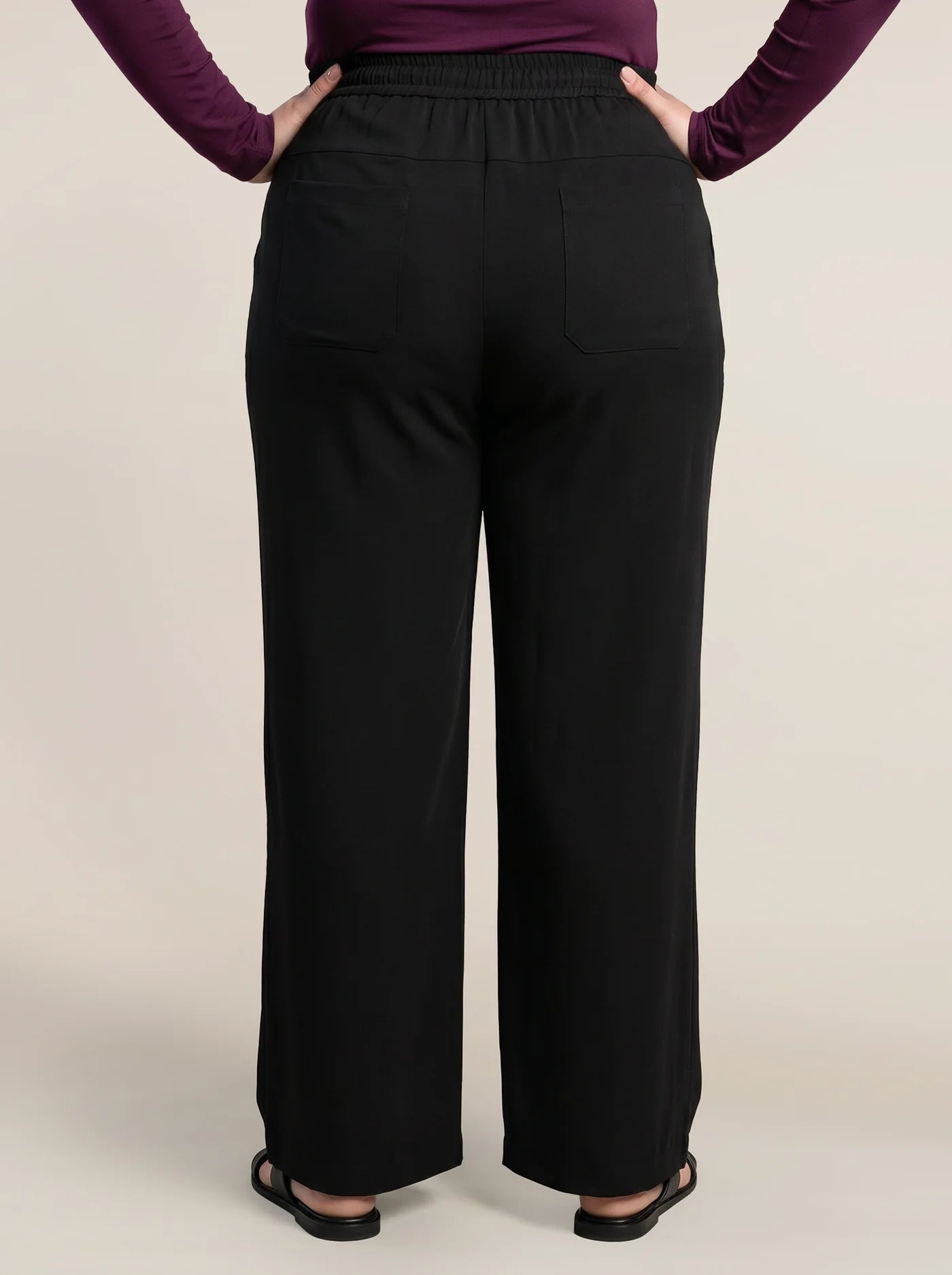 Dex Satin Wide Leg Pant