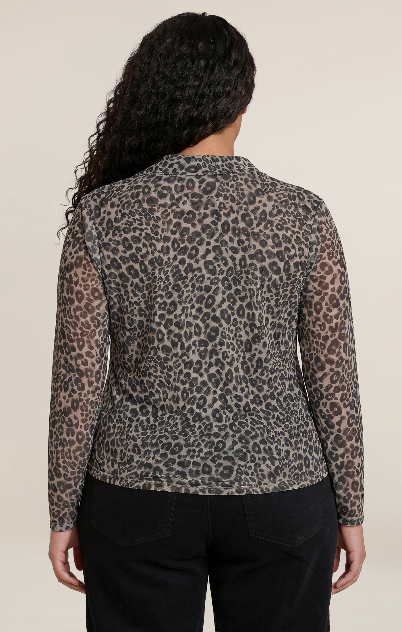 Dex Leopard Mesh Shirt