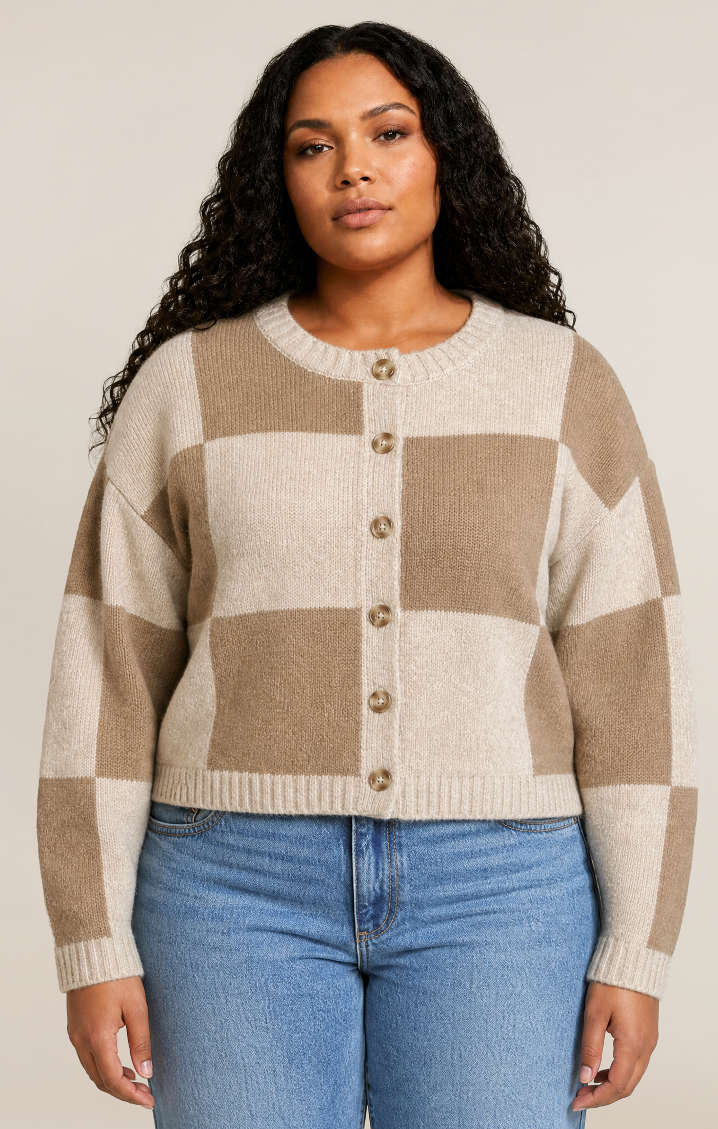 Dex Colourblock Cardigan