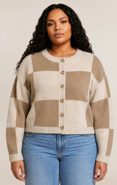 Dex Colourblock Cardigan