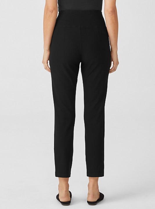 Eileen Fisher High Waisted Slim Ankle Pant
