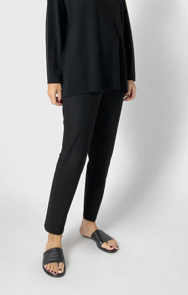 Eileen Fisher High Waisted Slim Ankle Pant